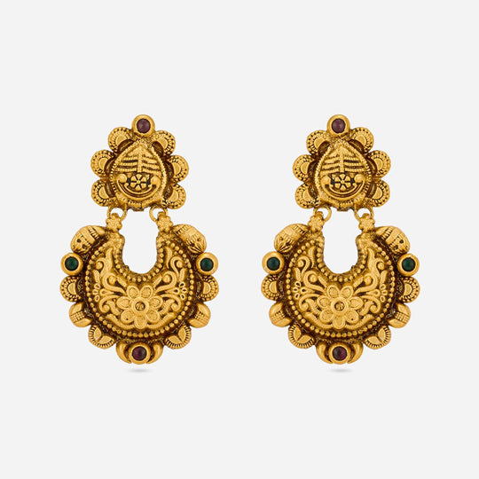Temple Earring Silver Temple Earring 198601