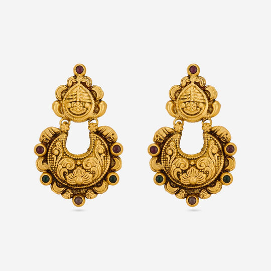 Temple Earring Silver Temple Earring 198602