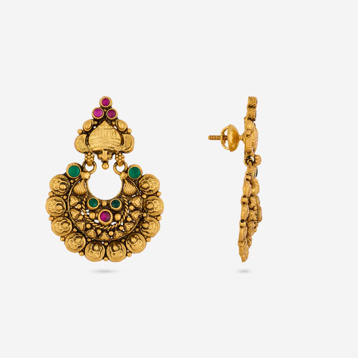 Temple Earring Silver Temple Earring 199547