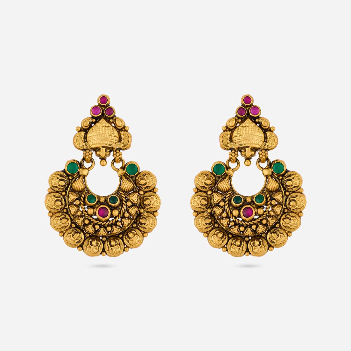 Temple Earring Silver Temple Earring 199547