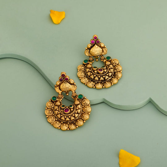 Temple Earring Silver Temple Earring 199547