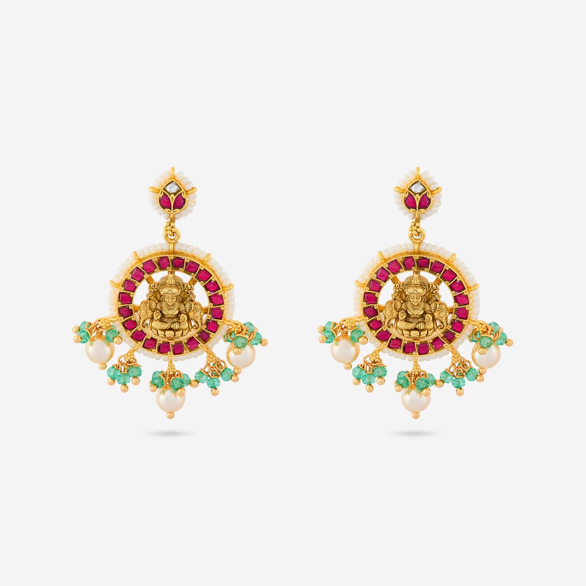 Temple Earring Silver Temple Earring 202176