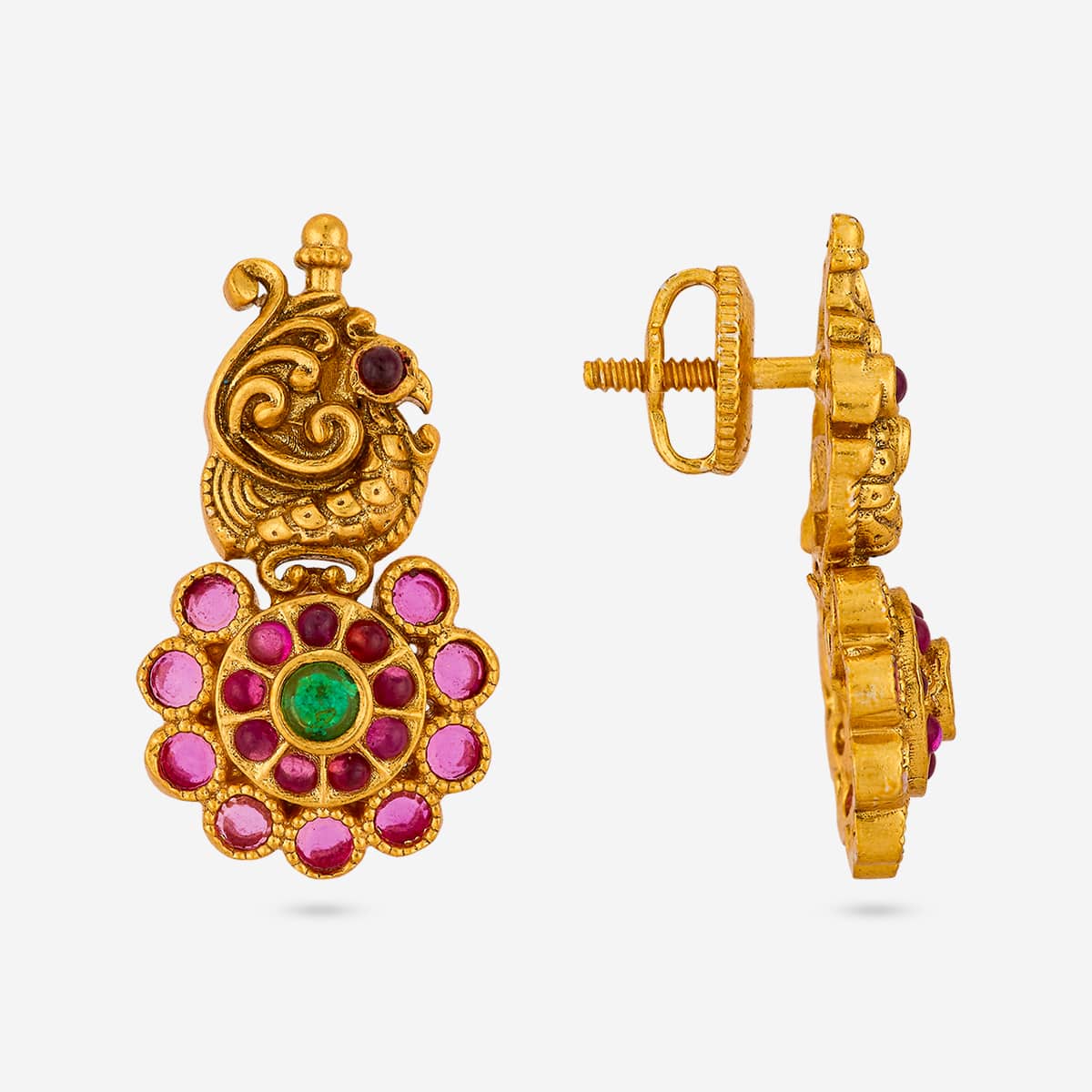 Temple Earring Silver Temple Earring 202748
