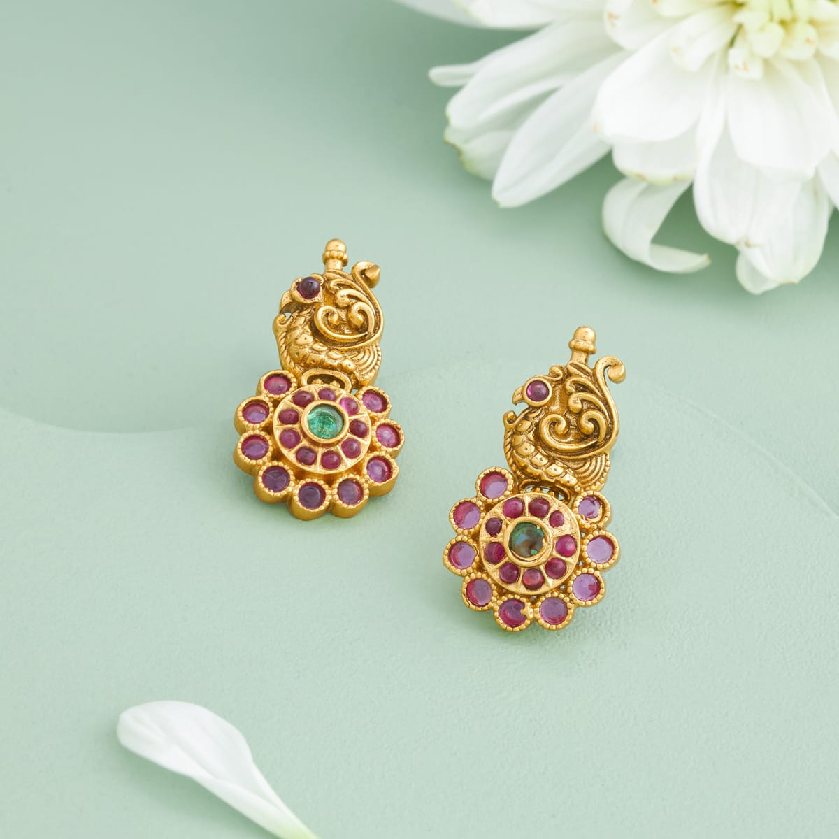 Temple Earring Silver Temple Earring 202748
