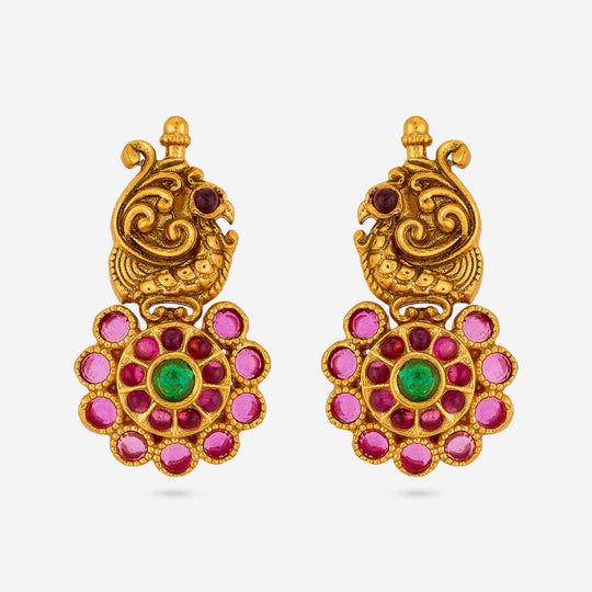 Temple Earring Silver Temple Earring 202748