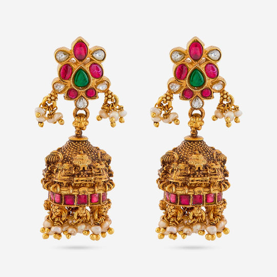 Temple Earring Silver Temple Earring 204862