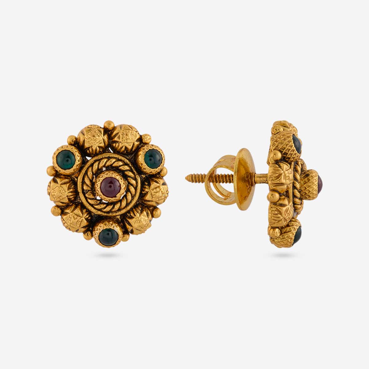 Temple Earring Silver Temple Earring 204908