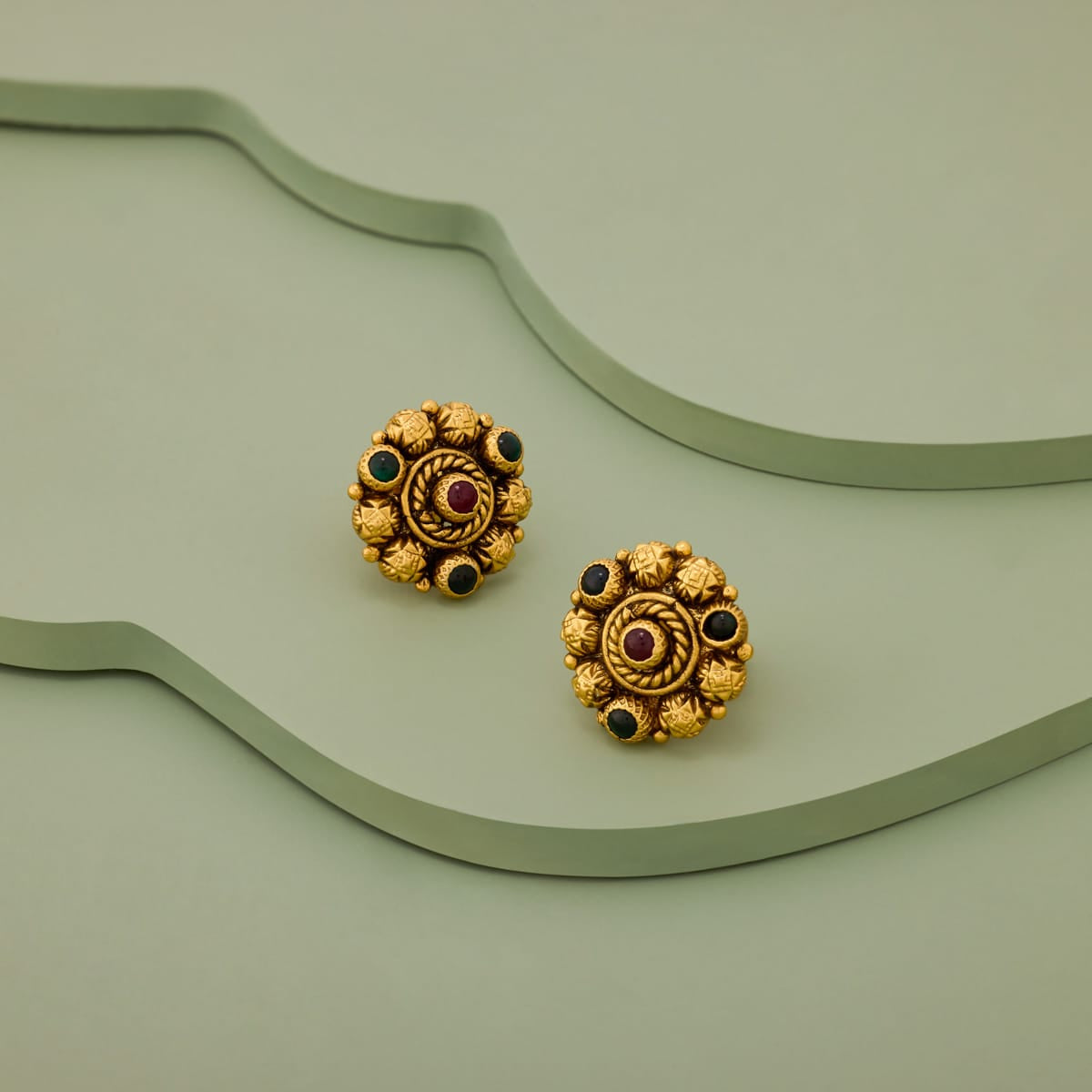 Temple Earring Silver Temple Earring 204908