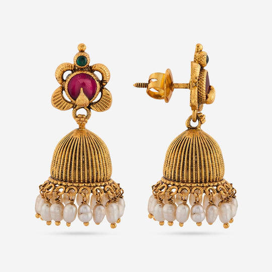 Temple Earring Silver Temple Earring 204909