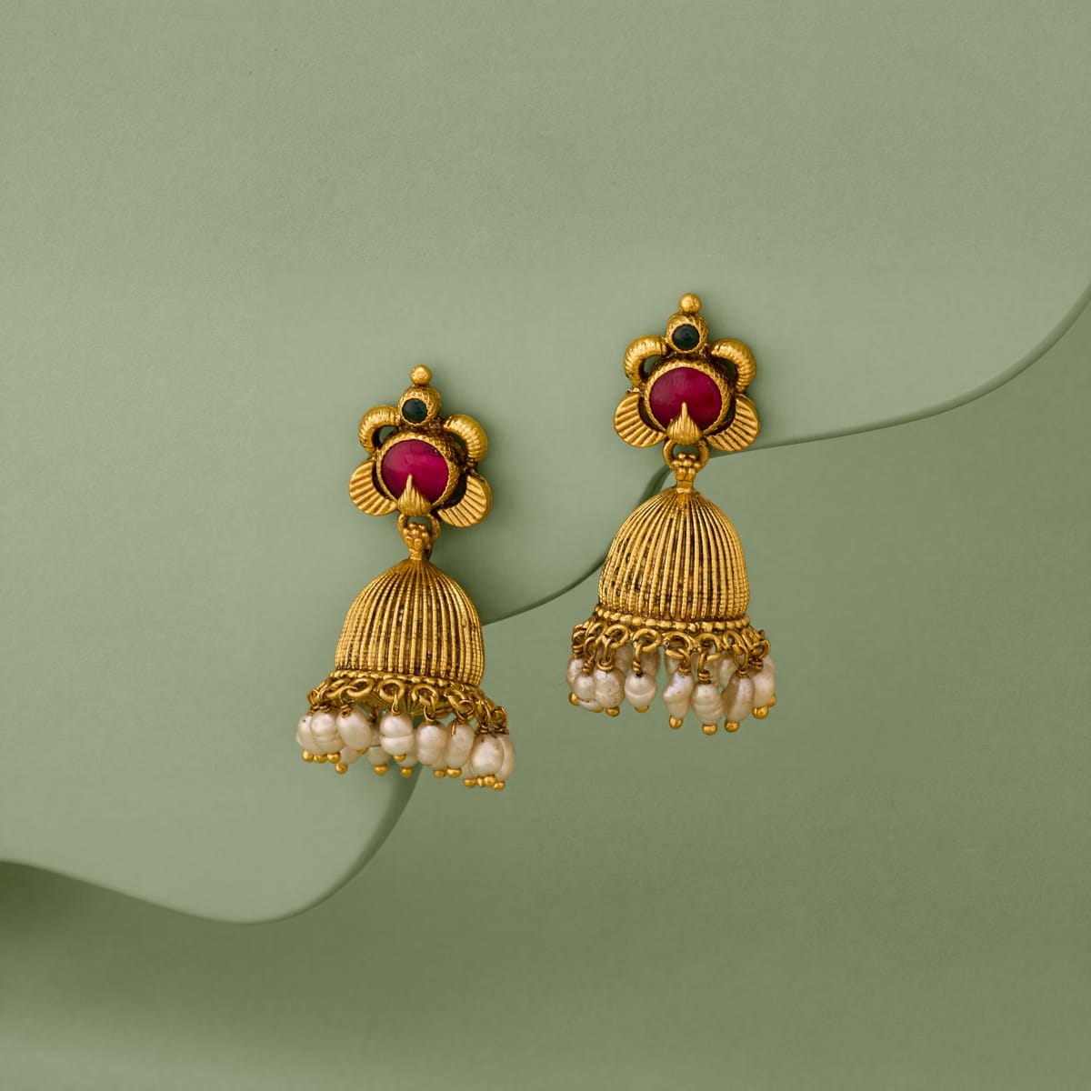 Temple Earring Silver Temple Earring 204909