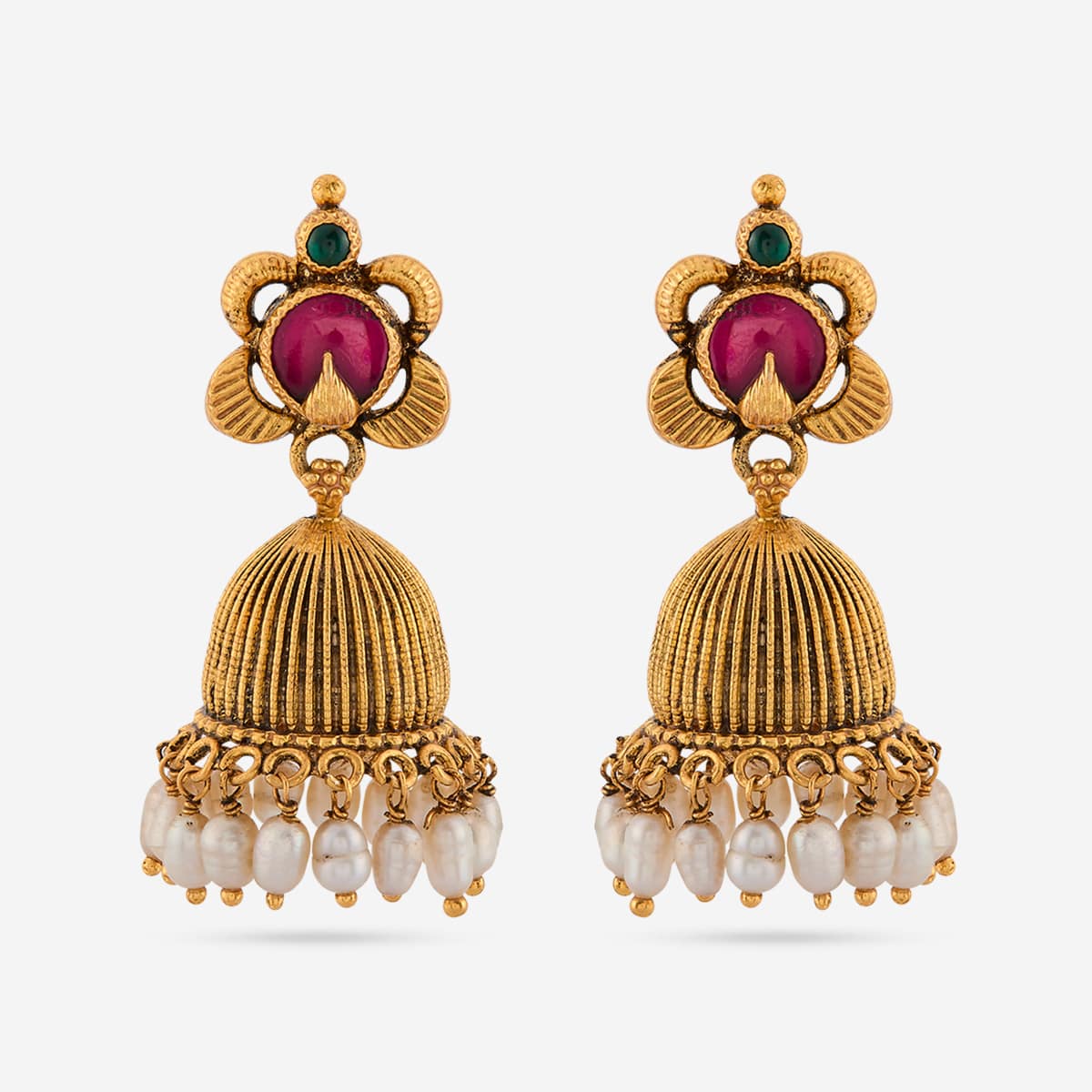 Temple Earring Silver Temple Earring 204909