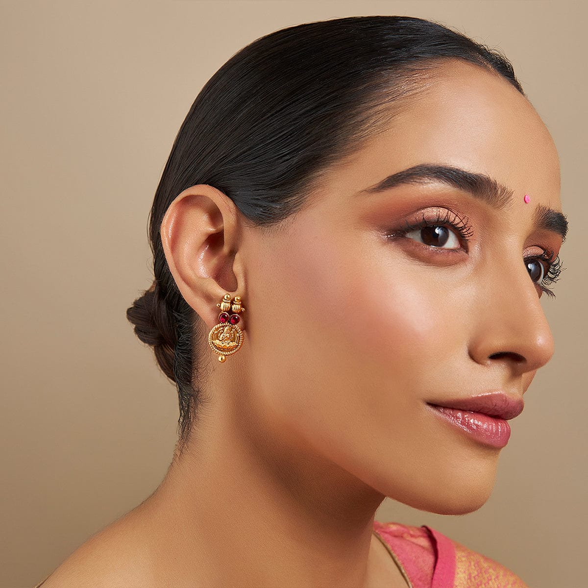 Temple Earring Silver Temple Earring 167559