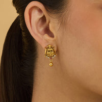 Temple Earring Silver Temple Earring 174318