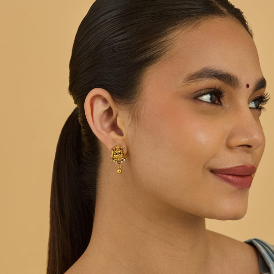 Temple Earring Silver Temple Earring 174318