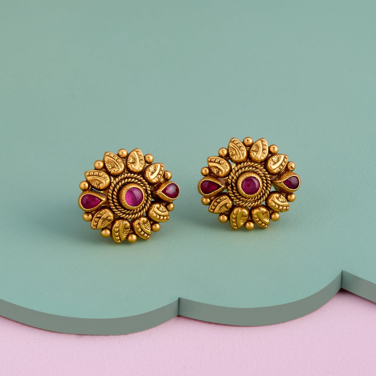 Temple Earring Silver Temple Earring 177541