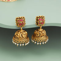Temple Earring Silver Temple Earring 179604