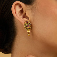 Temple Earring Silver Temple Earring 180481