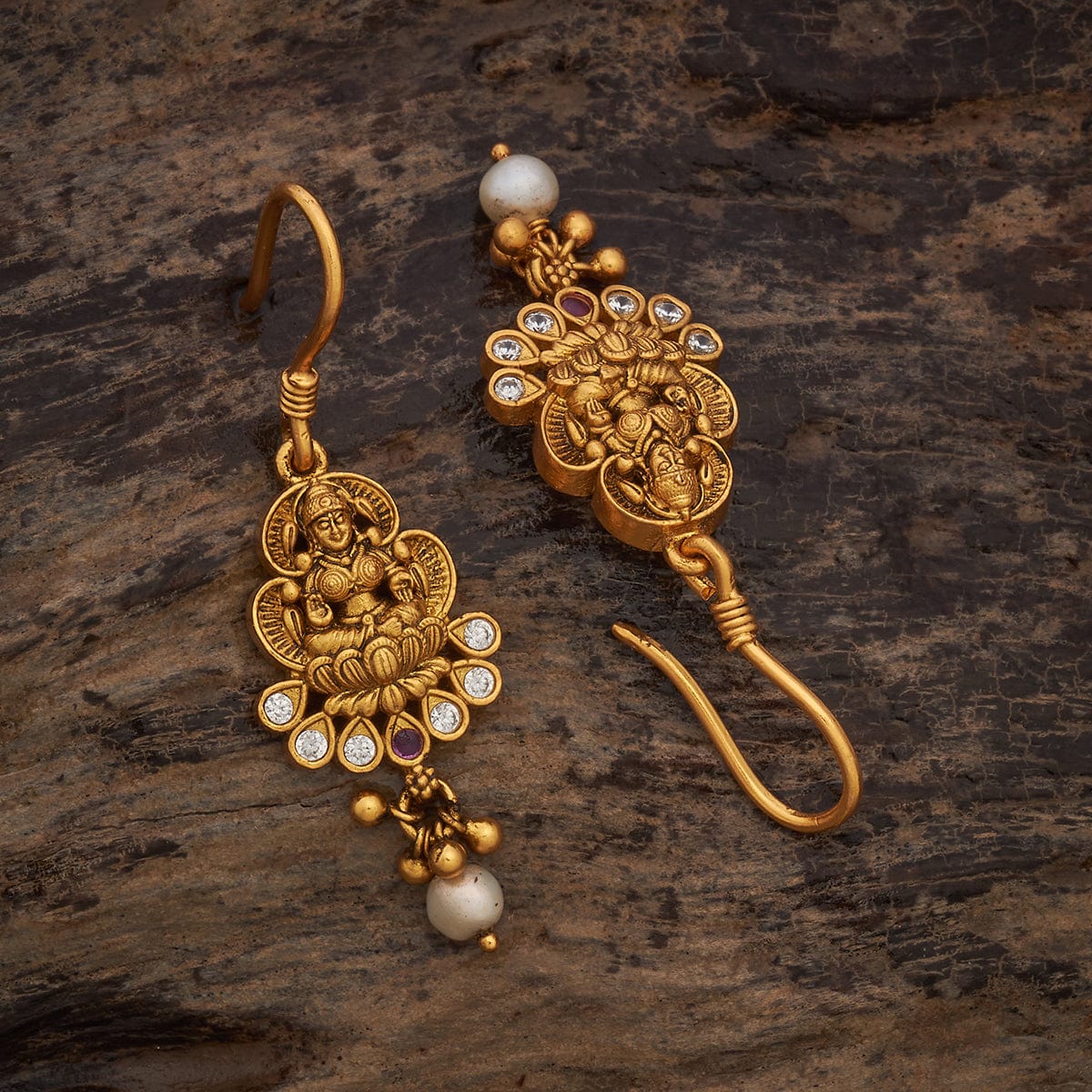 Temple Earring Silver Temple Earring 183349