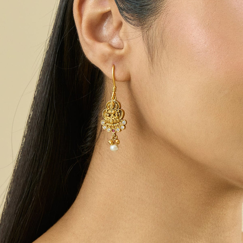 Temple Earring Silver Temple Earring 183349