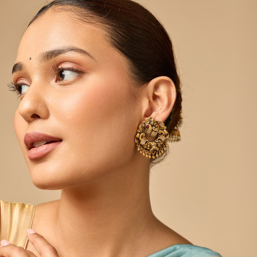 Temple Earring Silver Temple Earring 188177