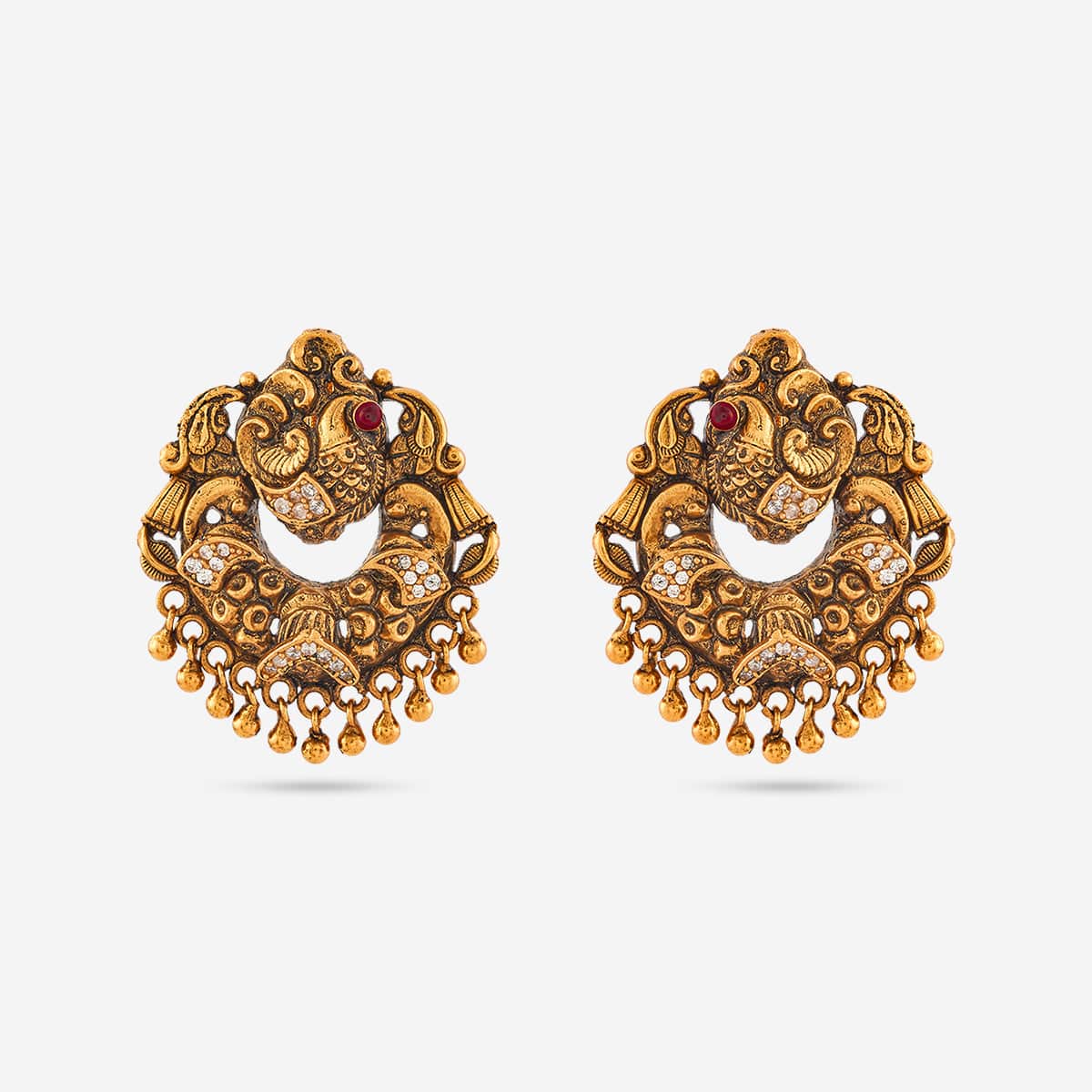 Temple Earring Silver Temple Earring 188177