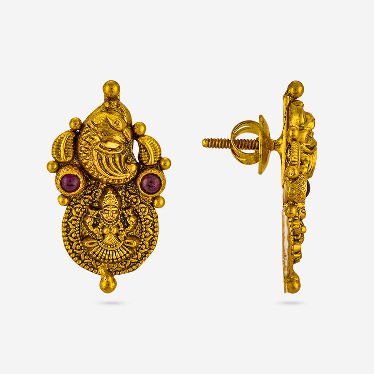 Temple Earring Silver Temple Earring 193850