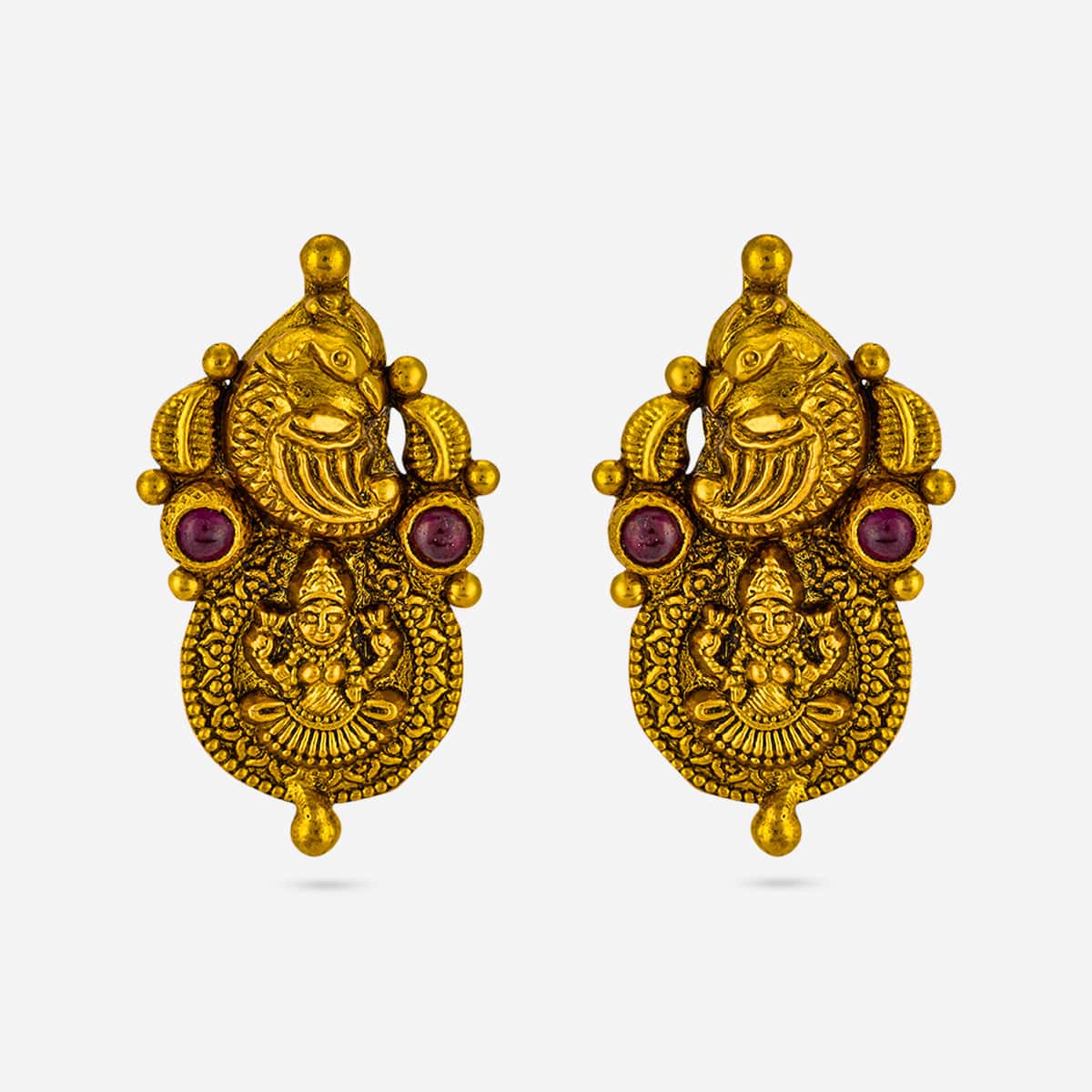 Temple Earring Silver Temple Earring 193850