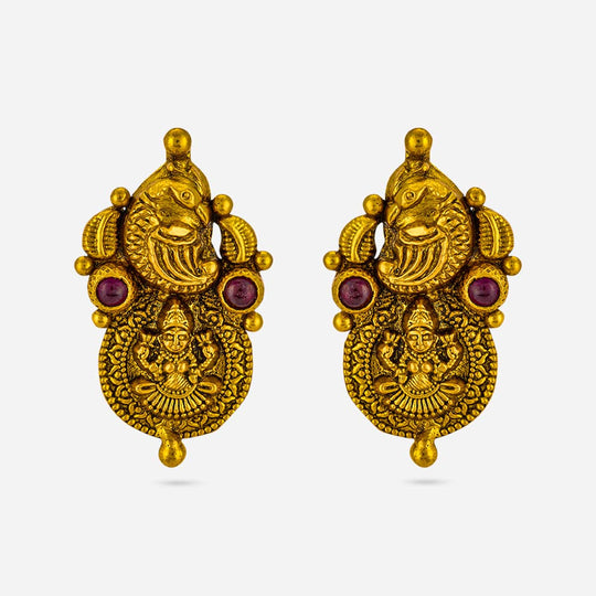 Temple Earring Silver Temple Earring 193850