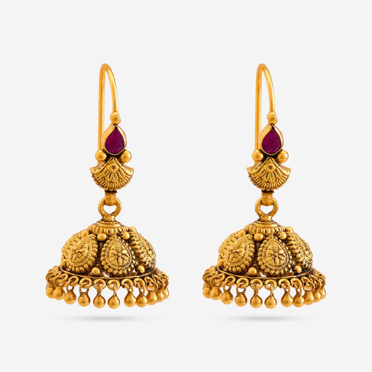 Temple Earring Silver Temple Earring 197059