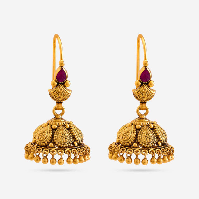 Temple Earring Silver Temple Earring 197059