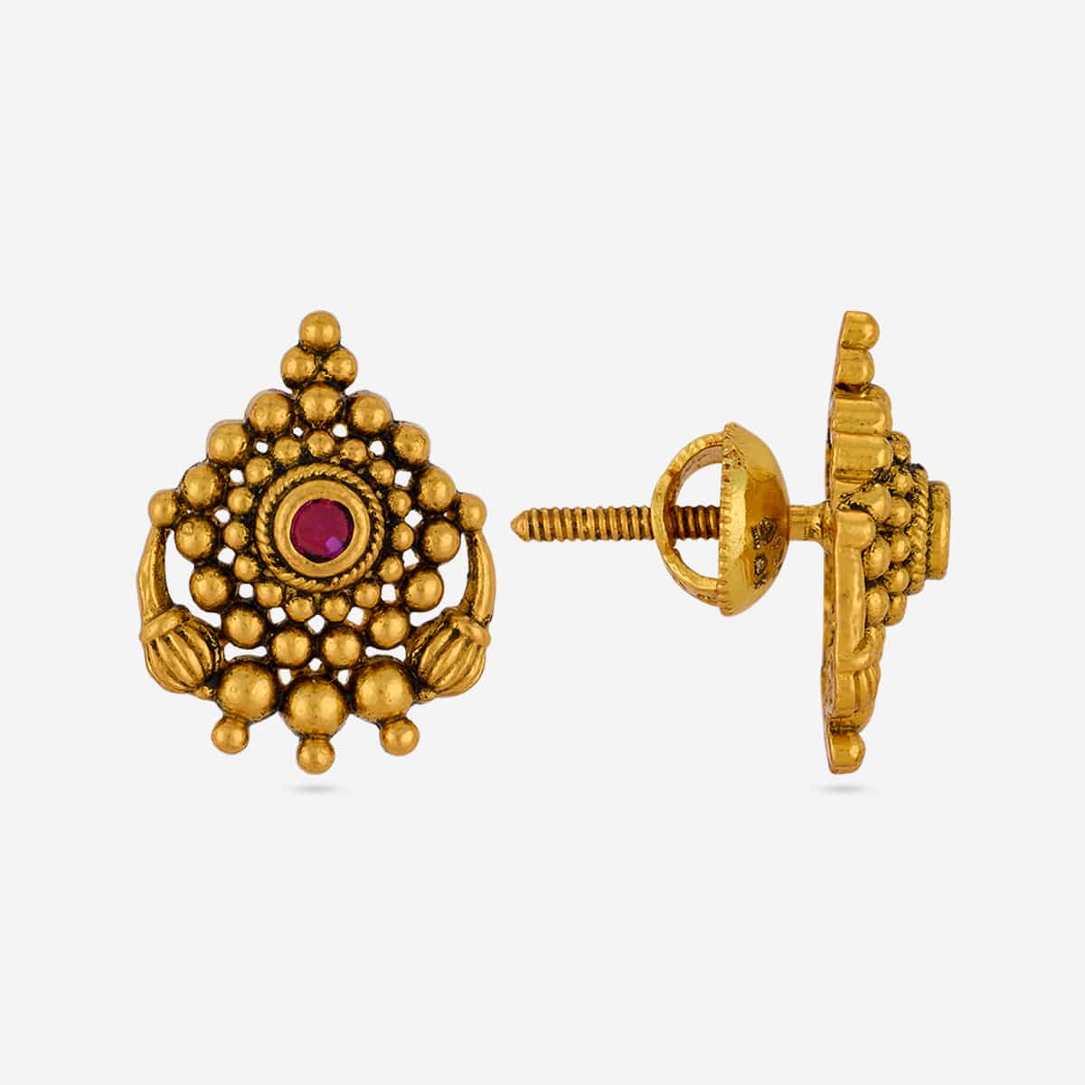 Temple Earring Silver Temple Earring 199553