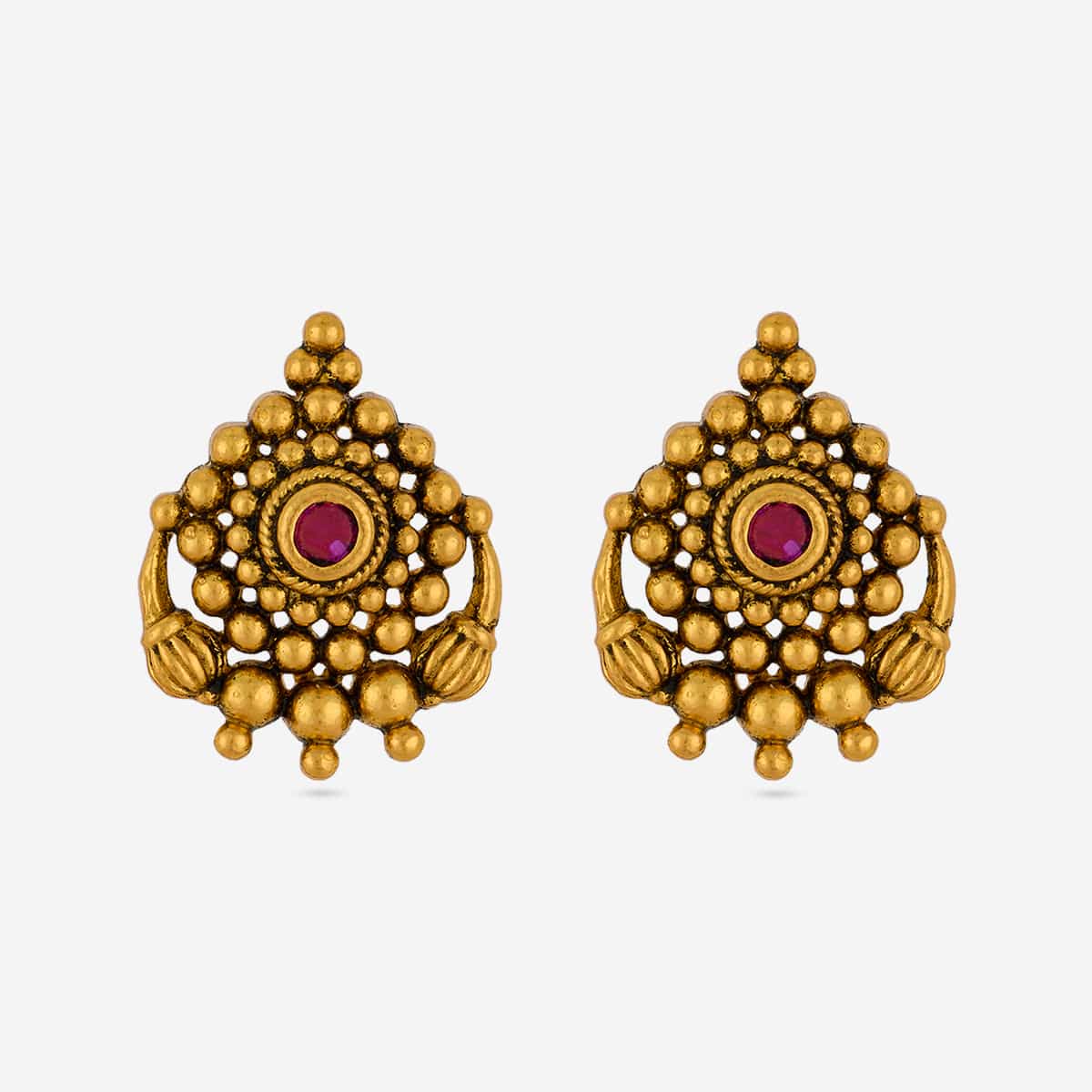 Temple Earring Silver Temple Earring 199553