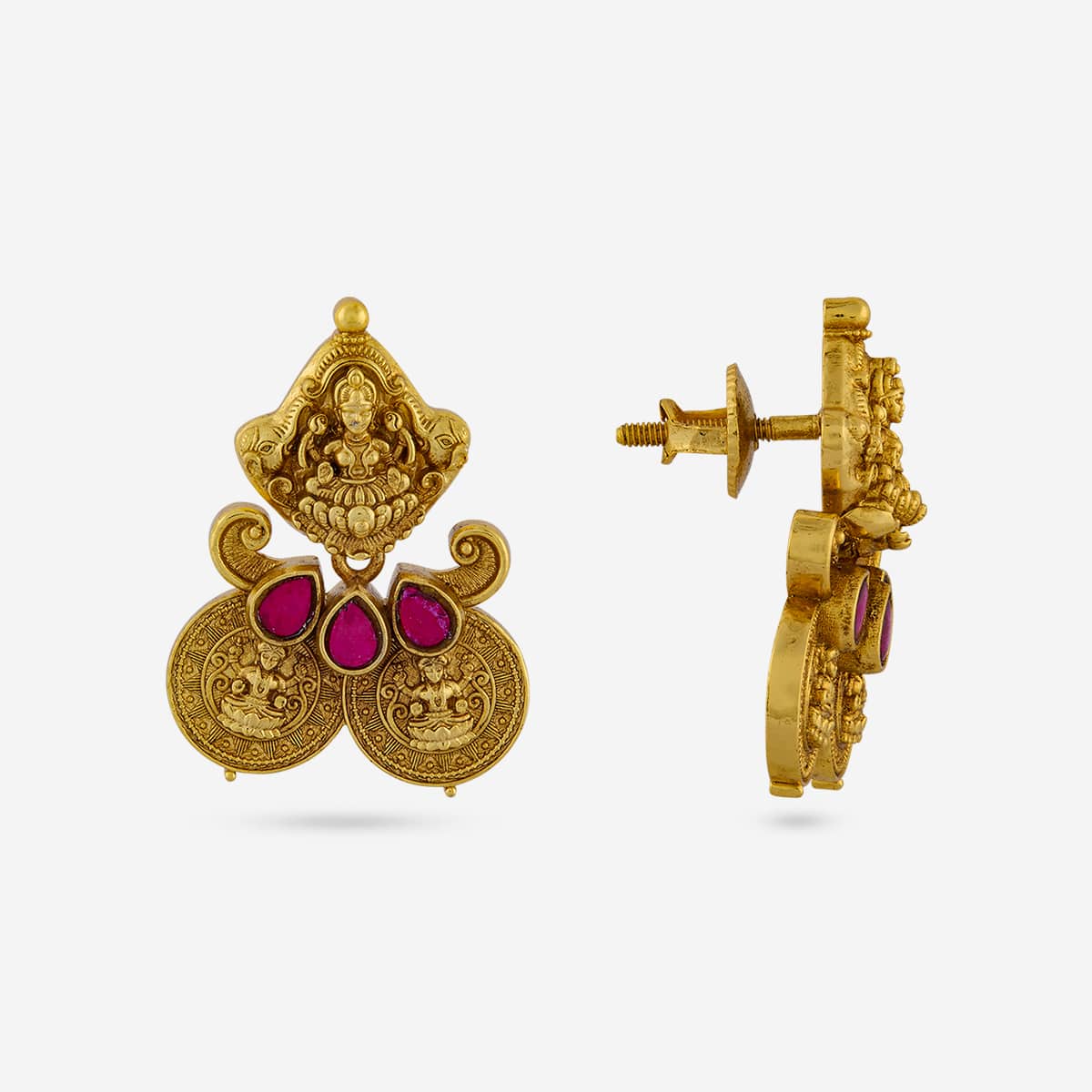 Temple Earring Silver Temple Earring 200578