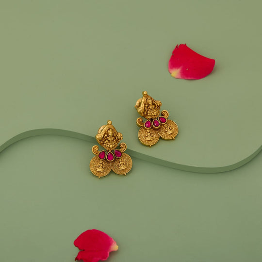 Temple Earring Silver Temple Earring 200578