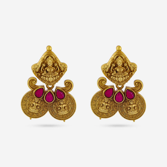 Temple Earring Silver Temple Earring 200578