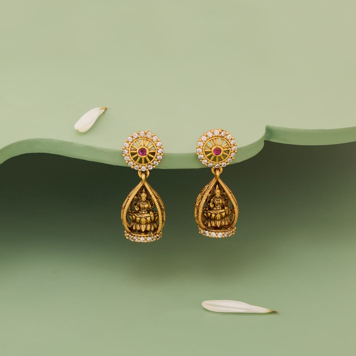 Temple Earring Silver Temple Earring 201414