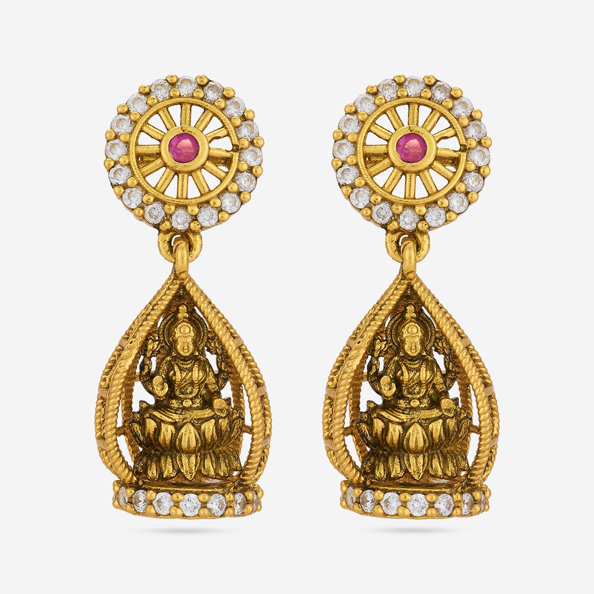 Temple Earring Silver Temple Earring 201414