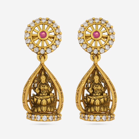 Temple Earring Silver Temple Earring 201414