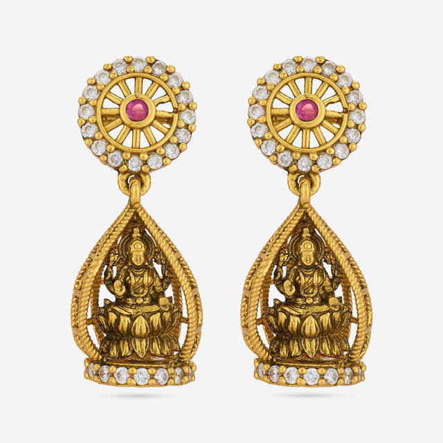 Temple Earring Silver Temple Earring 201414