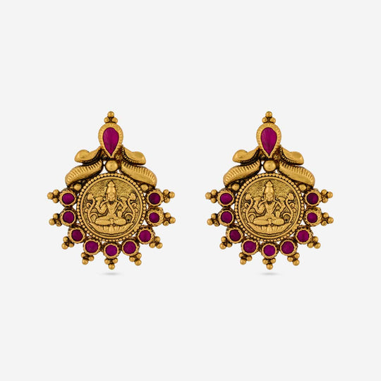 Temple Earring Silver Temple Earring 201415