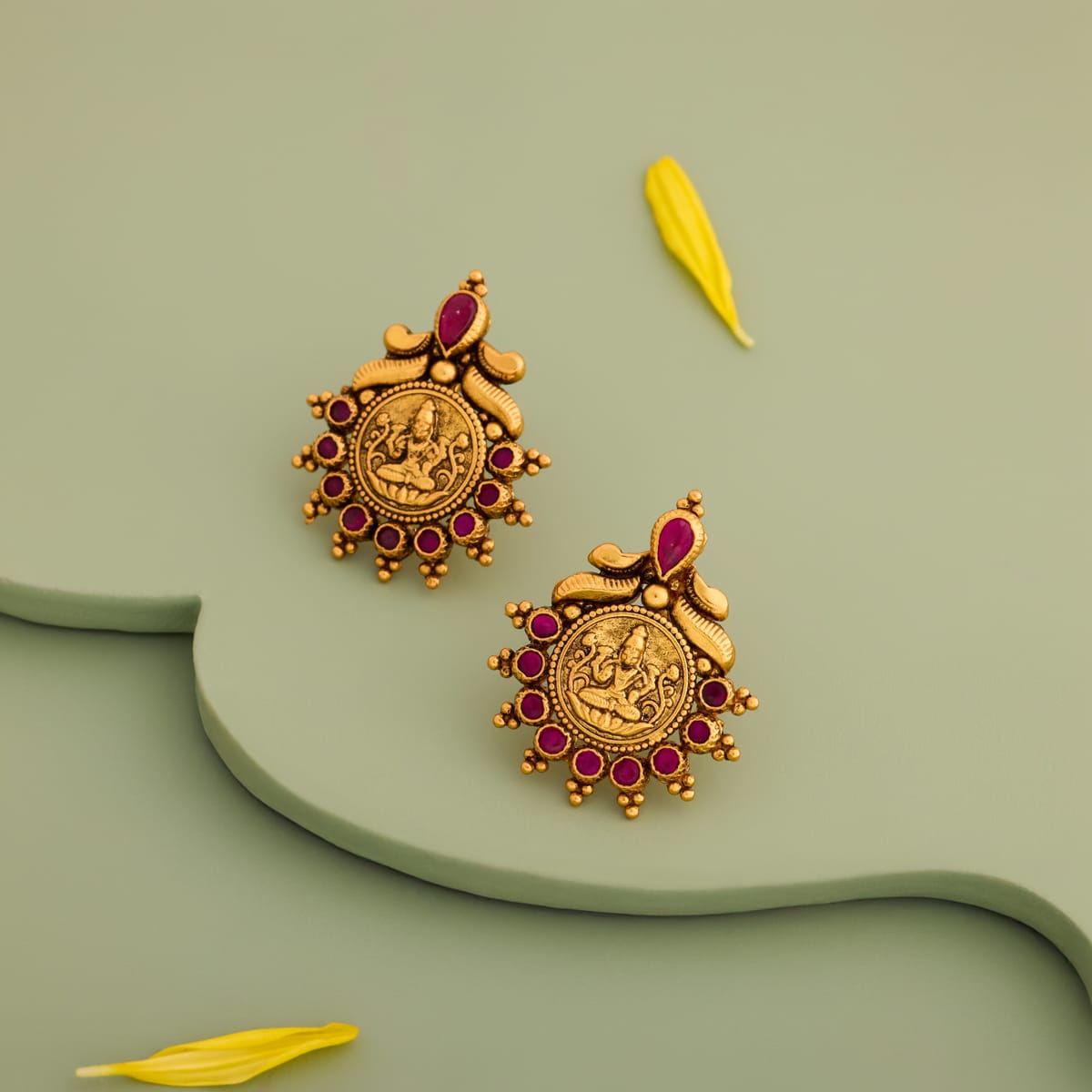 Temple Earring Silver Temple Earring 201415