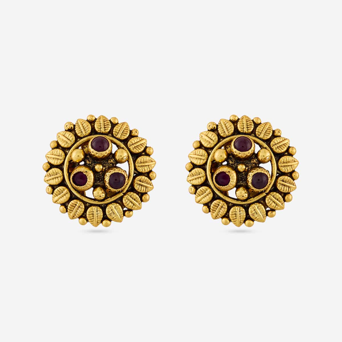 Temple Earring Silver Temple Earring 204904