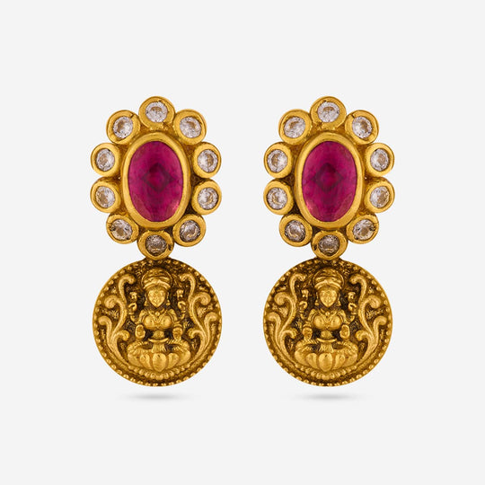 Temple Earring Silver Temple Earring 204905