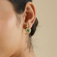 Temple Earring Silver Temple Earring 133251