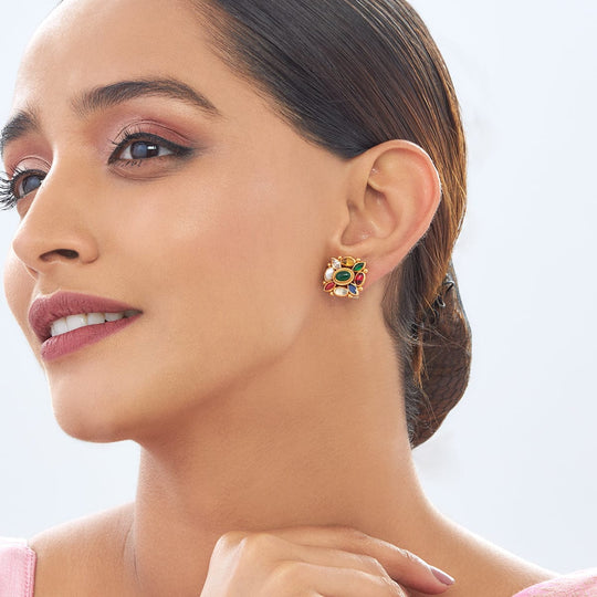 Temple Earring Silver Temple Earring 137834