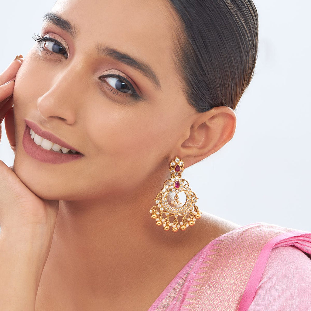 Temple Earring Silver Temple Earring 145490