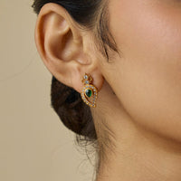 Temple Earring Silver Temple Earring 152490