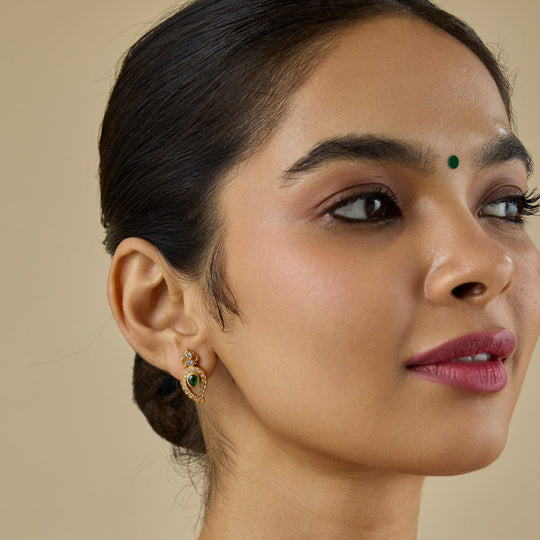 Temple Earring Silver Temple Earring 152490