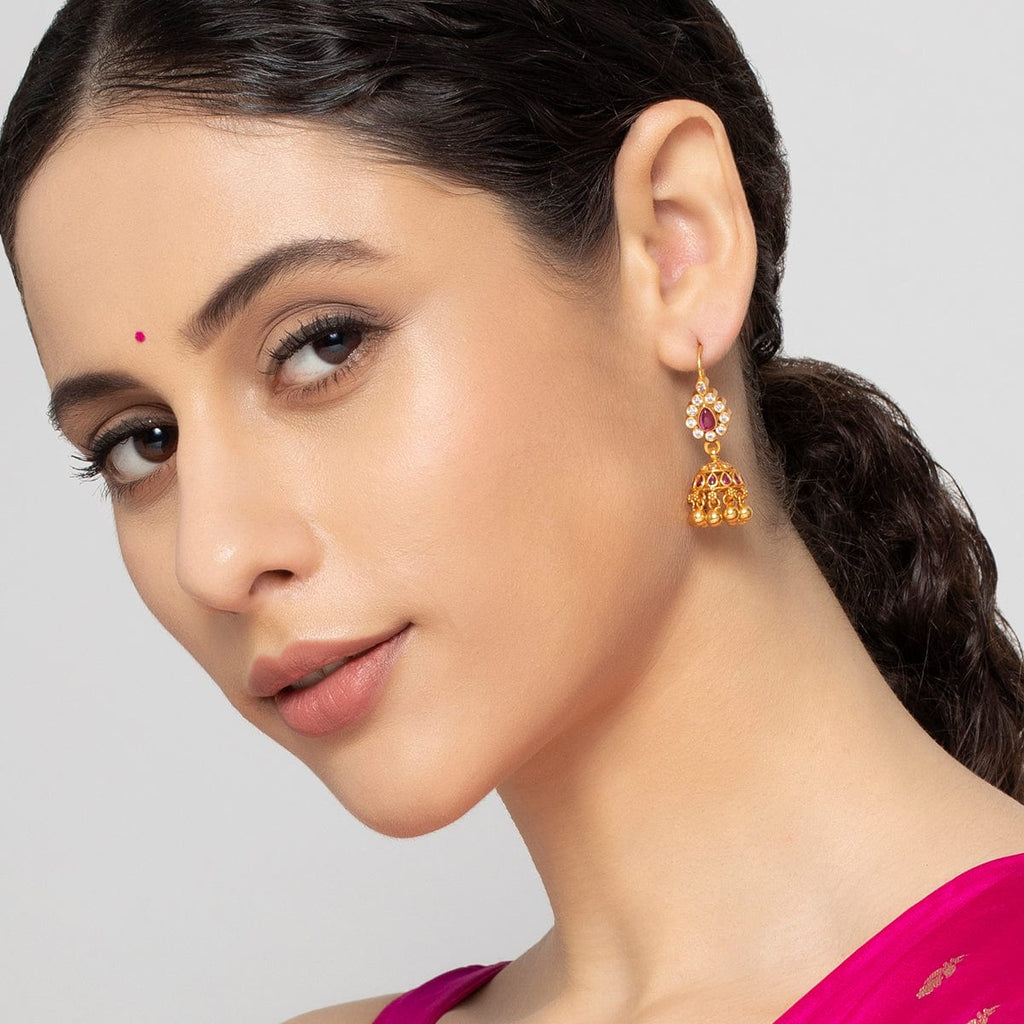 Temple Earring Silver Temple Earring 155179