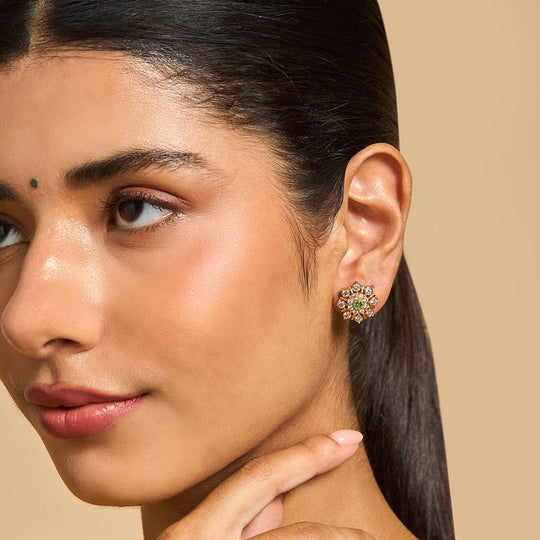 Temple Earring Silver Temple Earring 158204
